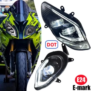 DOT LED Headlight Assembly DRL High Low Beam For BMW S1000RR 2015 2016 2017 2018 - Picture 1 of 23