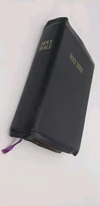 Holy Bible KJV 1947 Red Letter Large Type Spencer Press Genuine Leather - Picture 1 of 13