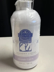 Scentsy Lavender Cotton Concentrated Liquid Laundry Detergent 20 fl. oz. w/ Pump - Picture 1 of 2