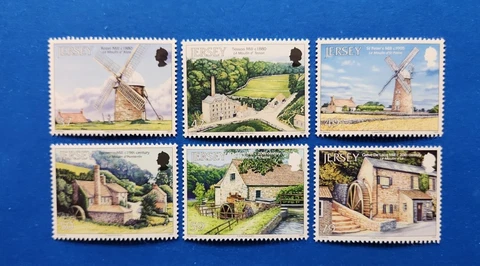 Jersey Stamps, Scott 1547-1552 Complete Set MNH Cover