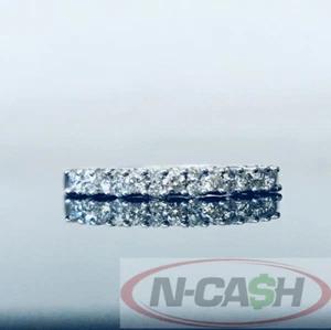 *SOLD* Genuine Brand New 18Kt Half Eternity 0.222Ct Diamond Ring - Picture 1 of 6