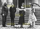 Photo - Amelia Earhart with the US attach and the King & Queen of Belgium
