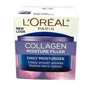 L'Oreal Paris Collagen Moisture Filler Daily Moisturizer Day/Night Cream 1.7 oz - Picture 1 of 1