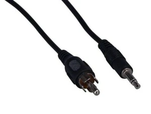 Cable de audio mono macho a RCA macho de 3,5 mm - 6 pies / 12 pies - Imagen 1 de 3