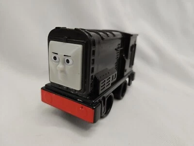 2011 Diesel THOMAS & FRIENDS W2194 Black Train Gullane Mattel  - Image 1 of 4