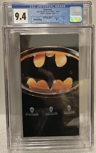 Batman (VHS, 1989) CGC Graded 9.4 A + Seal Warner Home Video Watermark - Picture 1 of 2