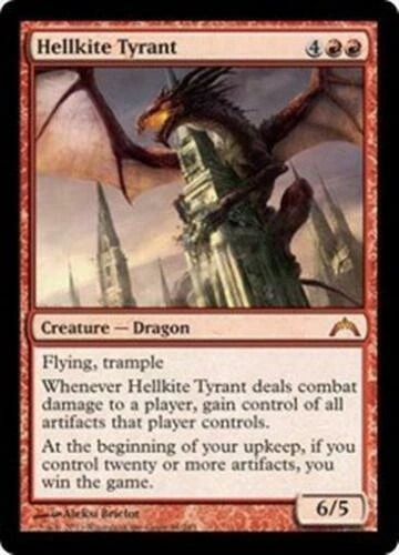 HELLKITE TYRANT Gatecrash MTG Red Creature—Dragon MYTHIC RARE L3 - Image 1 of 1