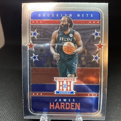 2020-2021 Chronicles Hometown Heroes James Harden Silver Prizm - Image 1 of 2