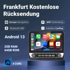 Carplay Autoradio Für Skoda Fabia 2 2008-2013 Android13 DSP USB WIFI BT SWC DAB+ - Bild 1 von 17