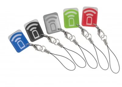 DSC 88030335 Mini Security System Prox Tag, 8-Color, 915 Megahertz 8-Pack