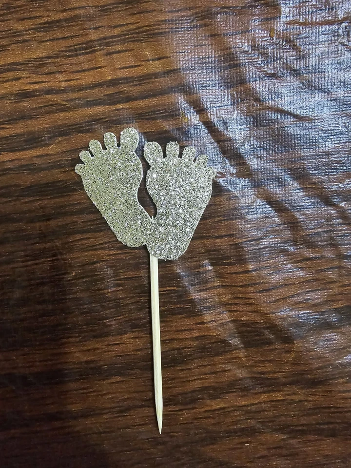 Toppers para cupcakes/pasteles para baby shower Foto 1 de 2