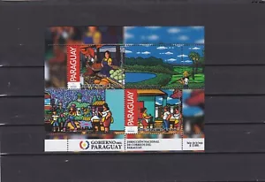 Paraguay mnh sheet Mercosur occupation worker 2024 - Picture 1 of 1