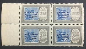 MOMEN: ARGENTINIEN SC #C24 BLOCK 1930 POSTFRISCH OG NH **PF CERT** LOT #60299 - Bild 1 von 3