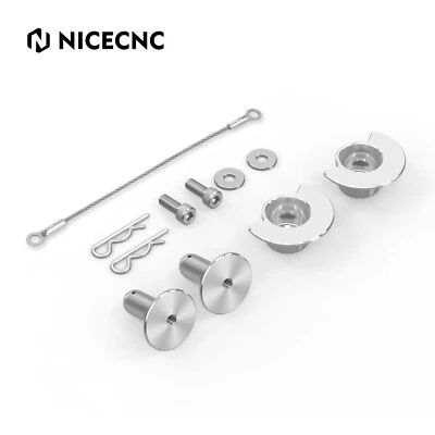 Kit de pasador de repuesto de pestillo de receptáculo de asiento para YAMAHA YFZ450R YFZ 450 R 2012-2022 Foto 1 de 4