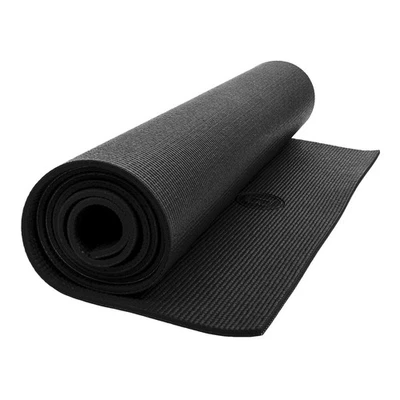 Estera de Yoga Body Sport 1/8", Negra - Alta Densidad, Superficie Antideslizante con Amortiguador Foto 1 de 4