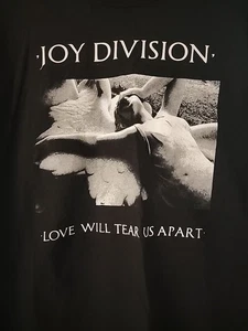 Joy Division T-Shirt Herren XL schwarz Love Will Tear Us Apart EUC Ian Curtis  - Bild 1 von 6