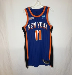 Nike Knicks #11 Brunson Team Issued Kith City Edition Basketball Jersey Size 46 - Picture 1 of 8