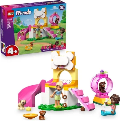 LEGO Friends Welpen-Spielplatz - Kinder-Spielzeug für kreative Rollen-Spiele