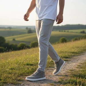 Timberland Stiefel Herren Größe 10,5 Grau Davis Square Chukka Defender A1SES - Bild 1 von 13