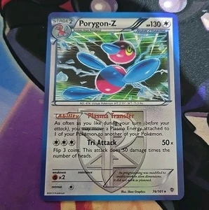 Porygon-Z 74/101 - Plasma Blast Holo Rare - Pokemon TCG (NM) - Picture 1 of 2