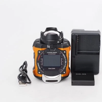 RICOH wasserdichte Actionkamera WG-M1 Orange WGM1 oder [Near Mint] #13097 - Bild 1 von 4