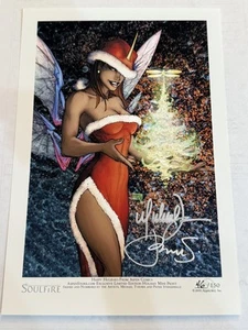 2005 SOULFIRE: HOLIDAY PRINT 6x9 PRINT SIGNED MICHAEL TURNER NO COA 46/150 - Picture 1 of 1