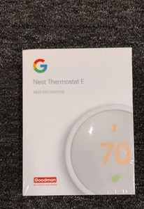 Google Nest Thermostat E Pro Edition -Model A0063 ( T4002ES), Brand New, F1 - Picture 1 of 4