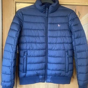 JACK WILLS, Navy Puffer Jacket , UK 8, US 4. Water- Resistant. Women’s , BNWT - Picture 1 of 15