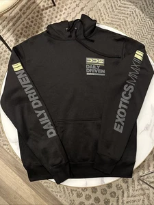 Daily Driven Exotics (DDE) Hoodie Herren schwarz Größe L " - Bild 1 von 5