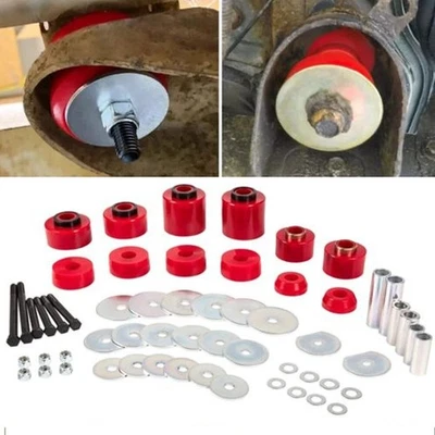4.4123R for 1980-1998 Ford F150 F250 Polyurethane Body Cab Mount Bushing Kit - Изображение 1 из 4