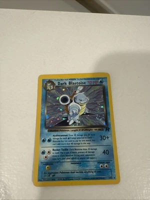 Pokémon Dark Blastoise Holo Rare TCG Card 3/82 - Image 1 of 4