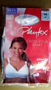 BH Playtex Cross your Heart Gr. 44/B weiß/leicht gefütterter Softcup Neu/Paket - Bild 1 von 6