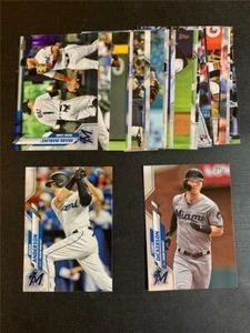 2020 Topps Miami Marlins Team Set Series 1 2 Update 26 Cards - Picture 1 of 1