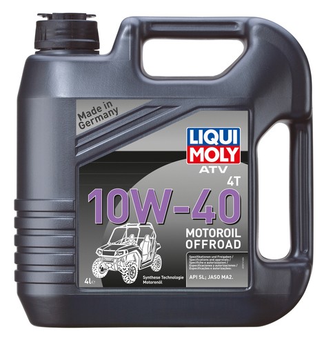 LIQUI MOLY 3014 ATV 4T 10W-40 Teilsynthetisch Motoroil Motoröl ATV Quad SxS 4L