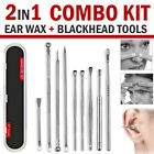 Pimple Remover Tool Kit Comedone Acne Spot Zit Popper Blackhead Extractor Tools