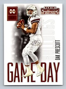 2016  Panini Contenders Draft Picks 25 Dak Prescott Game Day Tickets