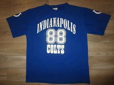 Camiseta de fútbol americano Marvin Harrison #88 Indianapolis Colts NFL pequeña para hombre Foto 1 de 3