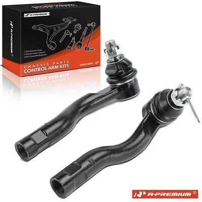 A-Premium 2xFront Outer Side Tie Rod End Kit for Toyota Sequoia 2008-2022 Tundra - Image 1 of 4
