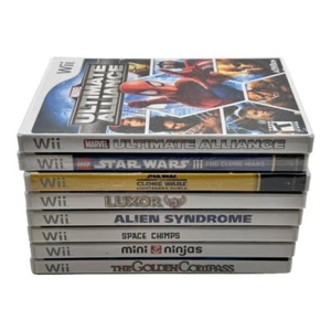 8 Wii Games Action Fun Bundle - Nintendo Wii Lot - Picture 1 of 9
