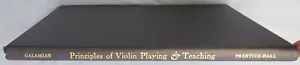 Ivan Galamian 1962 Principles of Violin Playing and Teaching 1st ed /print RARE - Picture 1 of 12
