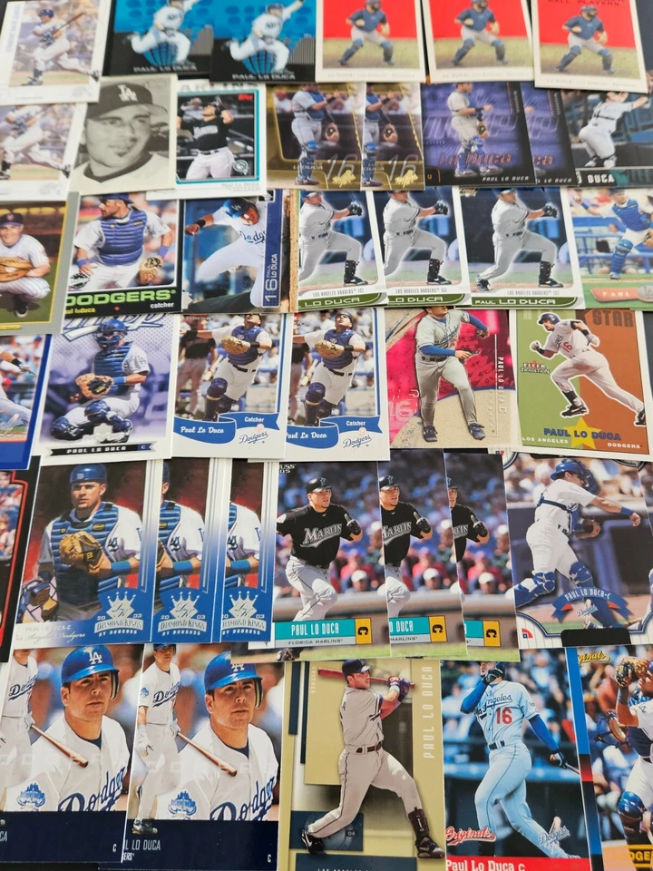 PAUL LO DUCA YOU PICK HUGE LOT ALL PAULS ROOKIES HARD TO FIND CARDS DODGERS - Image 1 of 1