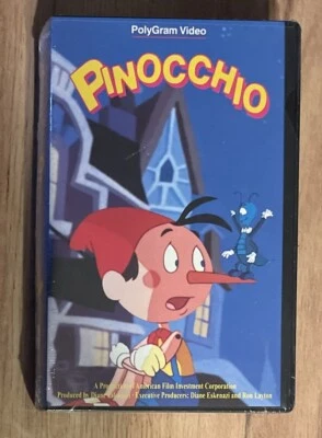 PINOCCIO - Zeichentrick Klassiker von PolyGram Video - Vintage VHS NEU OVP - Bild 1 von 4