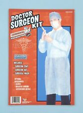 Doctor Surgeon Kit Coat, Hat and Mask Costume Accessory 50540 New!!!