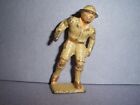 BARCLAY, MANOIL,GREY IRON ANTIQUE TOY SOLDIER  ENGLISH DESERT OFFICER  (G92) !!!