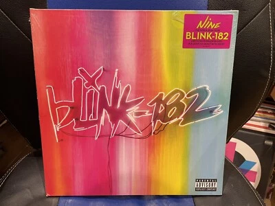 BRAND NEW LIMITED EDITION BLINK-182 NINE NEON MAGENTA VINYL FACTORY SEALED - Image 1 of 4