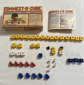 Giocattolo Gigo Connect blocchi da costruzione cubo NO. 220 Vintage 1977 - LEGGERE - Foto 1 di 14