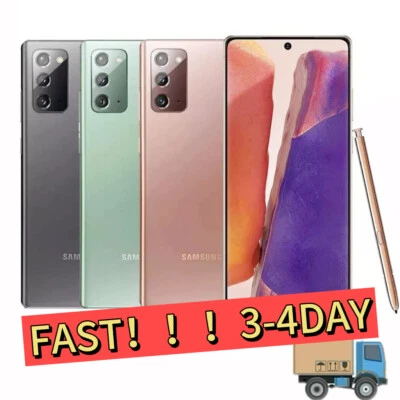 Samsung Galaxy Note 20 5G N981B/DS 256GB 8GB RAM FACTORY UNLOCKED Dual SIM PHONE - Image 1 of 4