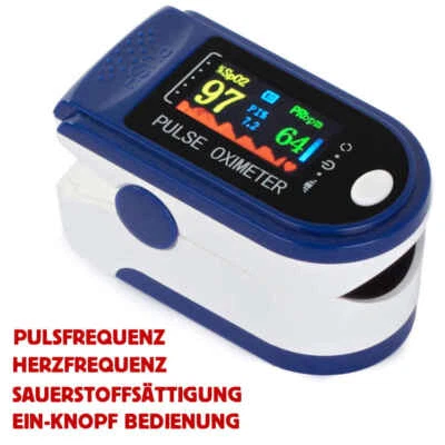 Pulse Oximeter - Finger Oxygen Pulse SpO2 - Meter