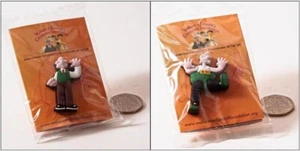 2 x Wallace & Gromit Foundation Waving Wallace/Wrong Trousers pin badges tie tac - Picture 1 of 3