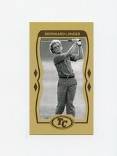 #TN02530 BERNHARD LANGER Anti Tobacco Golf Trade Card